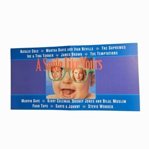 Natalie Cole A Smile Like Yours 12x24 Double Sided Promo Flat Poster VTG 1997